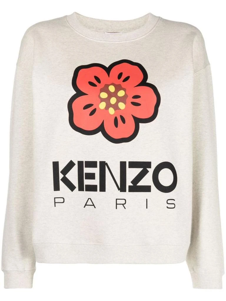 商品Kenzo|KENZO Logo-print sweatshirt,价格¥1551,第1张图片