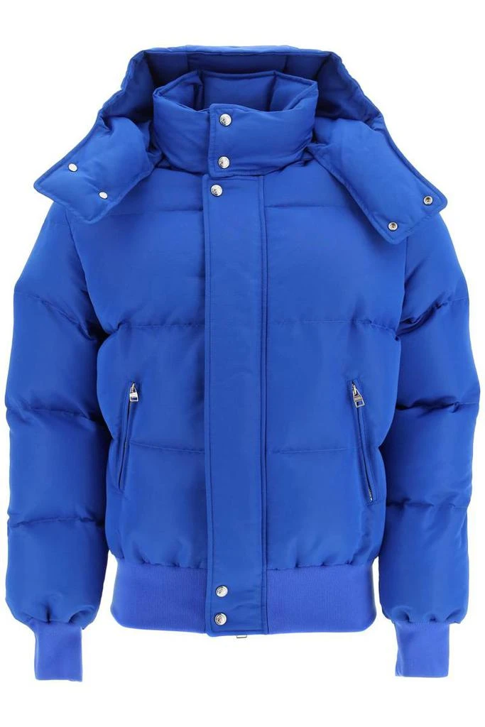 商品Alexander McQueen|Alexander mcqueen padded jacket with mcqueen graffiti logo,价格¥7545,第1张图片