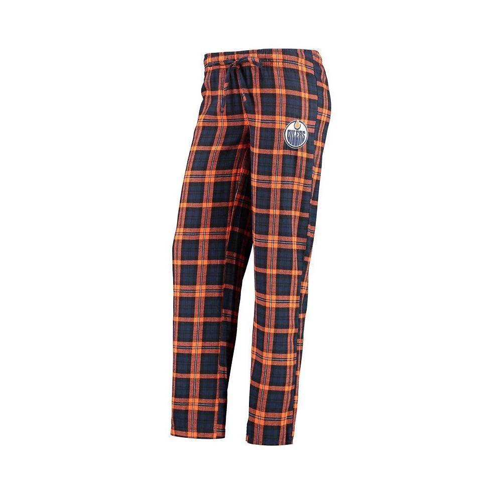 商品Concepts Sport|Women's Navy, Orange Edmonton Oilers Lodge T-Shirt & Pants Sleep Set,价格¥254,第2张图片详细描述