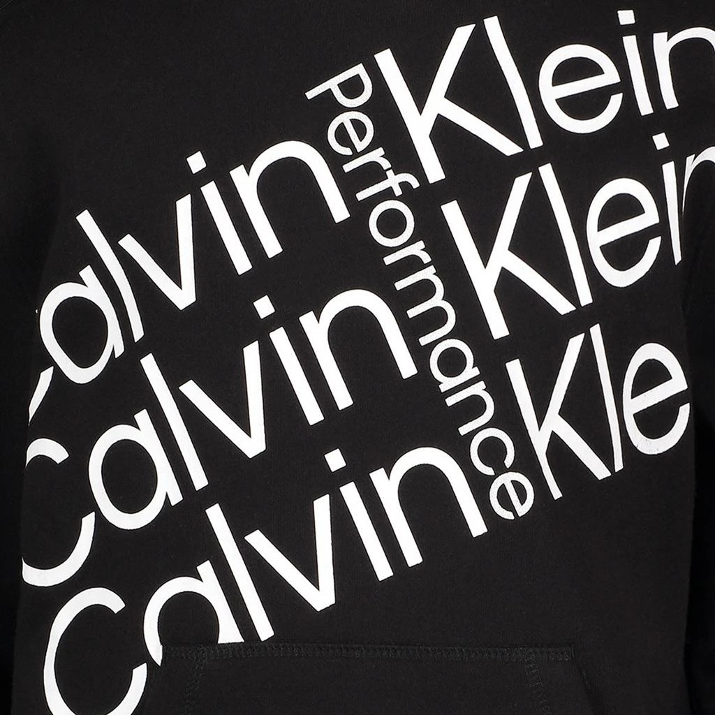 商品Calvin Klein|Calvin Klein Big Girl's Fresh Tilt Logo Hoodie,价格¥198,第3张图片详细描述