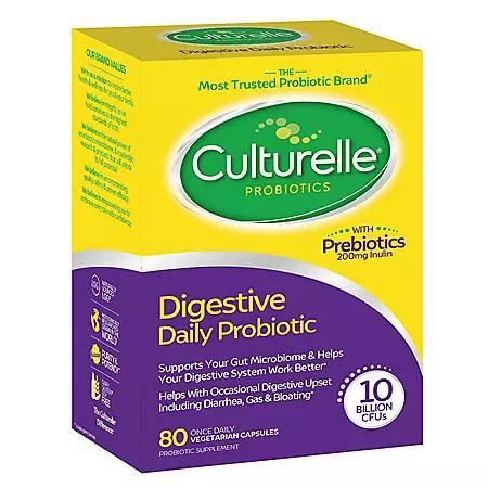 商品Culturelle|Culturelle Daily Probiotic Supplement Capsules (80 ct.),价格¥187,第6张图片详细描述