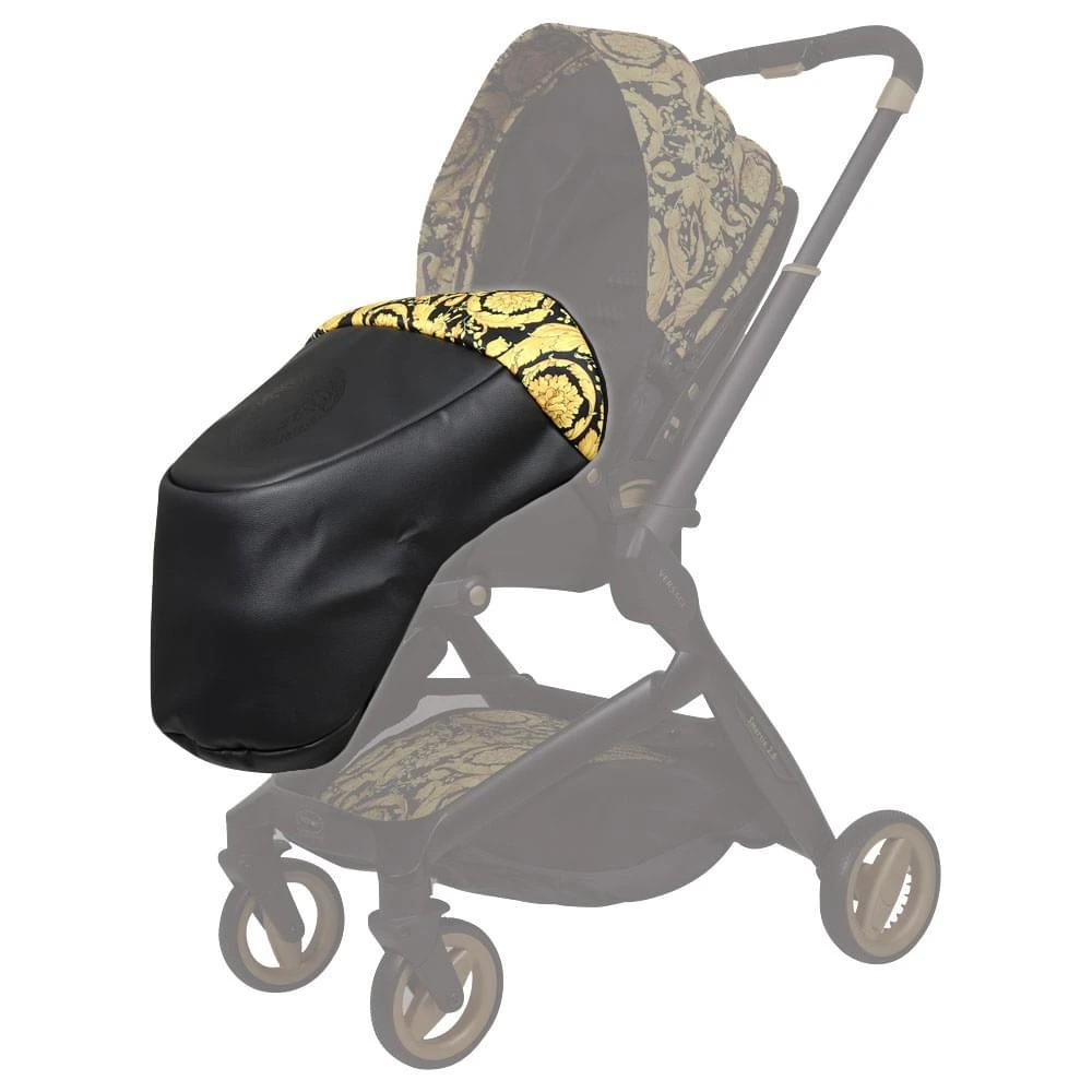 商品Versace|Black & Gold Cosy Feet Accessory,价格¥1437,第1张图片