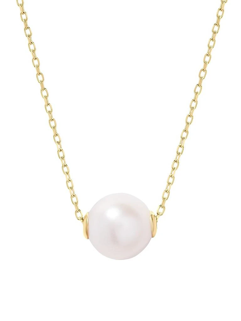 商品brook & york|Selma 14K-Gold Vermeil & Cultured Pearl Necklace,价格¥2071,第1张图片