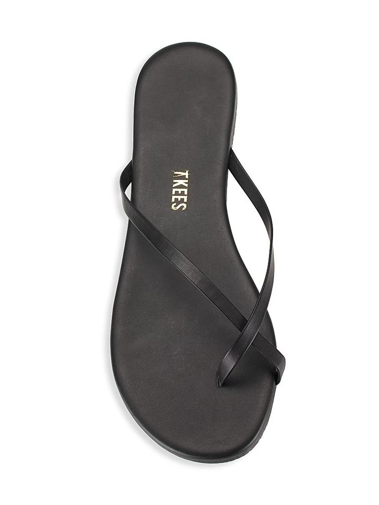 商品Tkees|Riley Leather Flip Flops,价格¥447,第5张图片详细描述