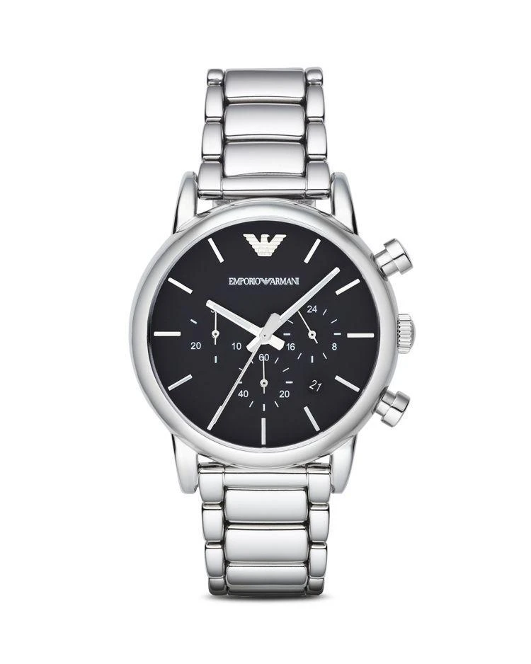 商品Emporio Armani|Chronograph Watch, 41mm,价格¥2187,第1张图片