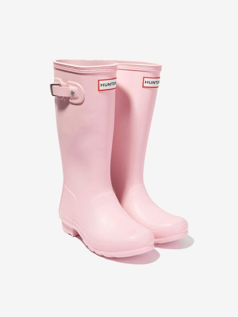 商品Hunter|Hunter Girls Original Wellington Boots in Pink,价格¥388,第2张图片详细描述