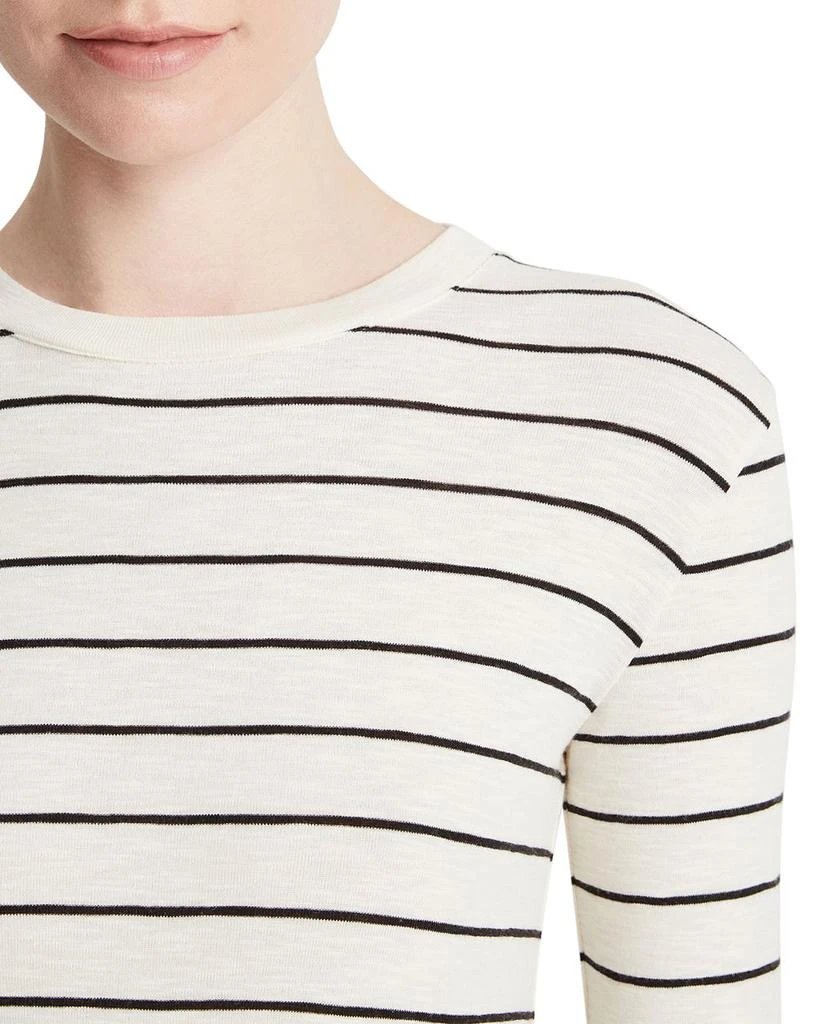 Striped Long Sleeve Crewneck Top 商品