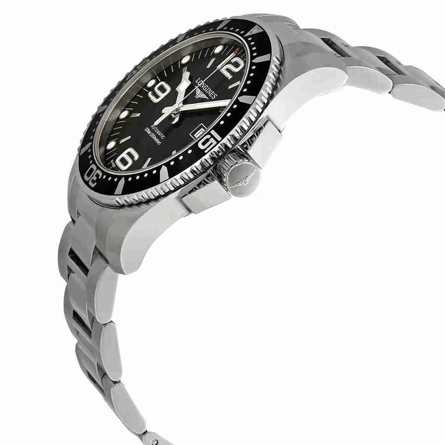 商品Longines|Hydroconquest Automatic 44 mm Black Dial Men's Watch L3.841.4.56.6,价格¥7237,第2张图片详细描述