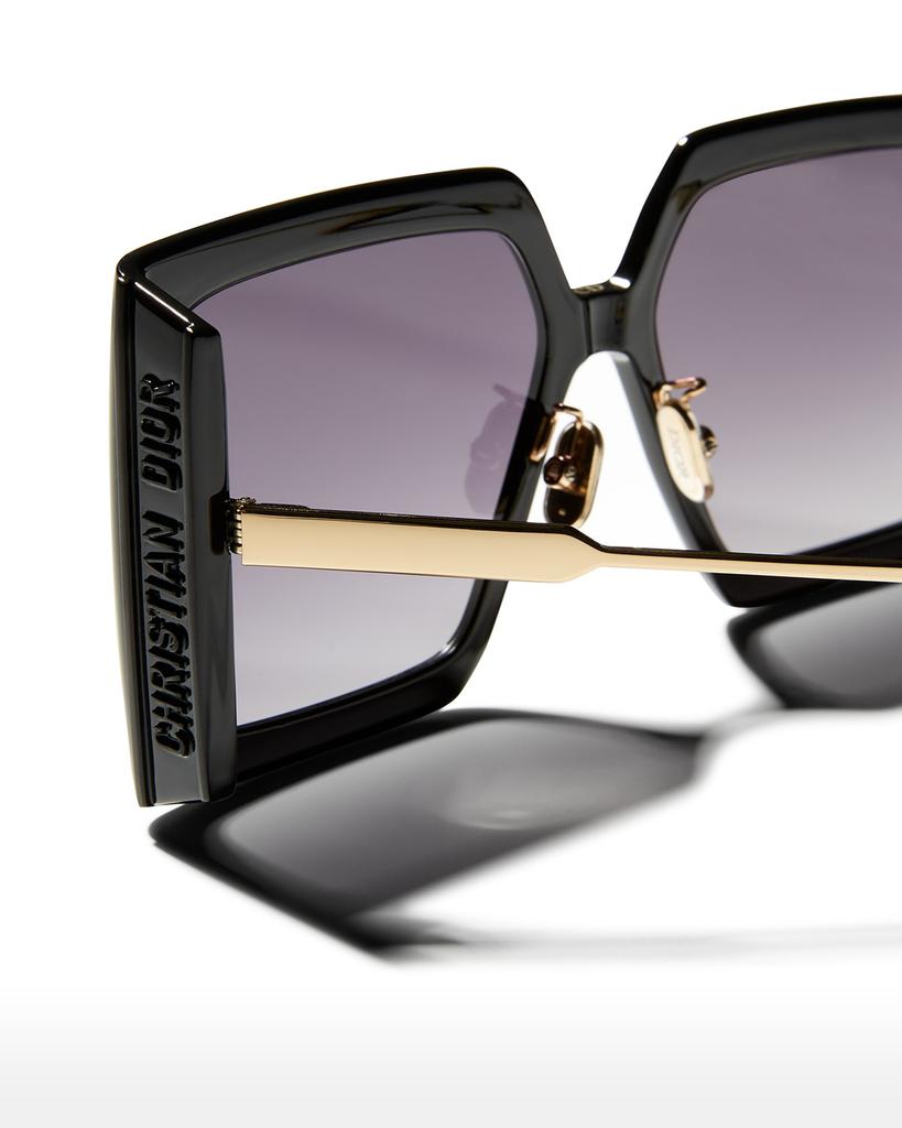 DiorsSolar S2U 59mm Oversized Square Injection Plastic Sunglasses商品第5张图片规格展示