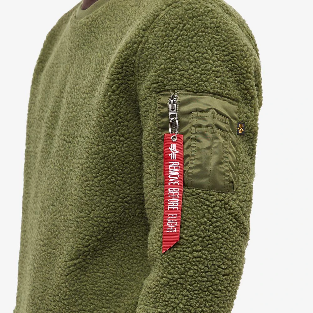 商品Alpha Industries|Alpha Industries Teddy Fleece Crew Sweat,价格¥465,第5张图片详细描述