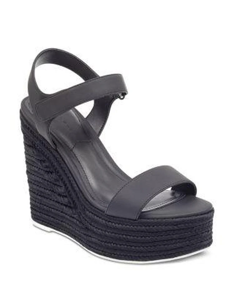 商品KENDALL & KYLIE|KENDALL and KYLIE Women's Grand Platform Wedge Espadrille Sandals,价格¥208,第1张图片