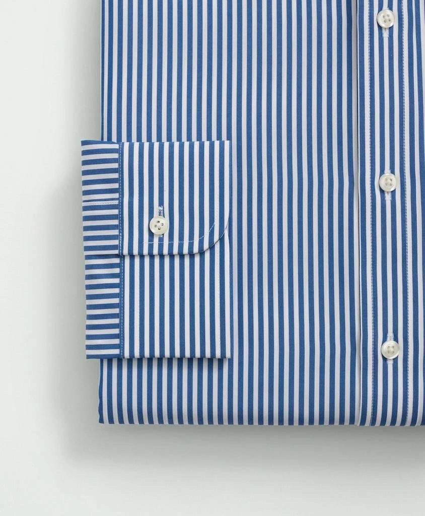 商品Brooks Brothers|Supima® Cotton Poplin Polo Button-Down Collar, Striped Dress Shirt,价格¥1052,第3张图片详细描述