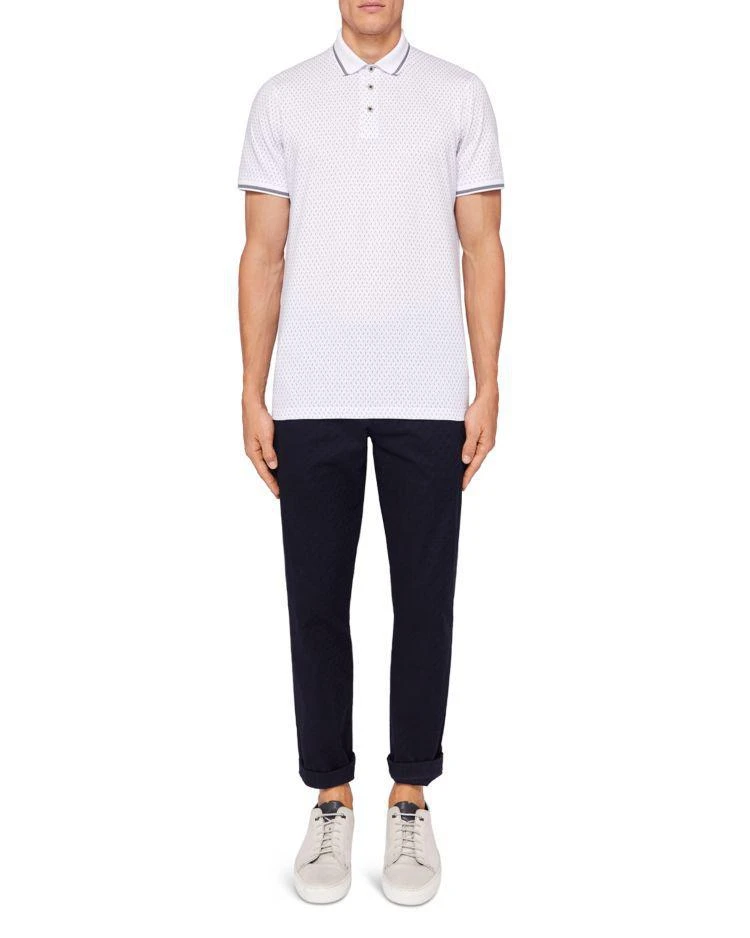 商品Ted Baker London|Abot Geo Print Regular Fit Polo,价格¥440,第3张图片详细描述