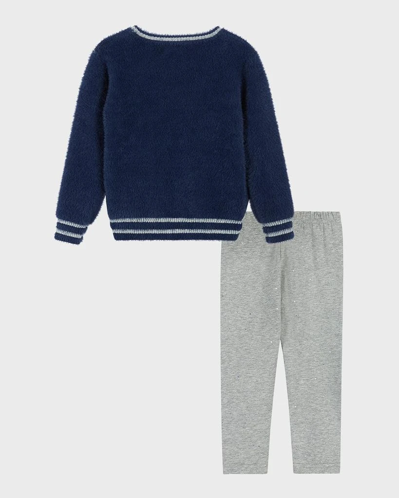 商品Andy & Evan|Girl's Holiday Lights Sweater & Legging Set, Size Newborn-24M,价格¥459,第2张图片详细描述