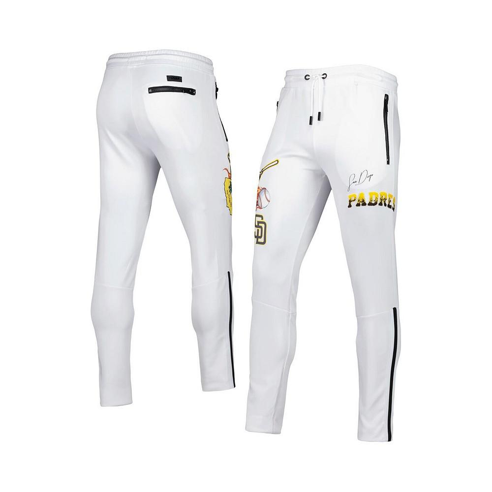 Men's White San Diego Padres Hometown Track Pants商品第1张图片规格展示