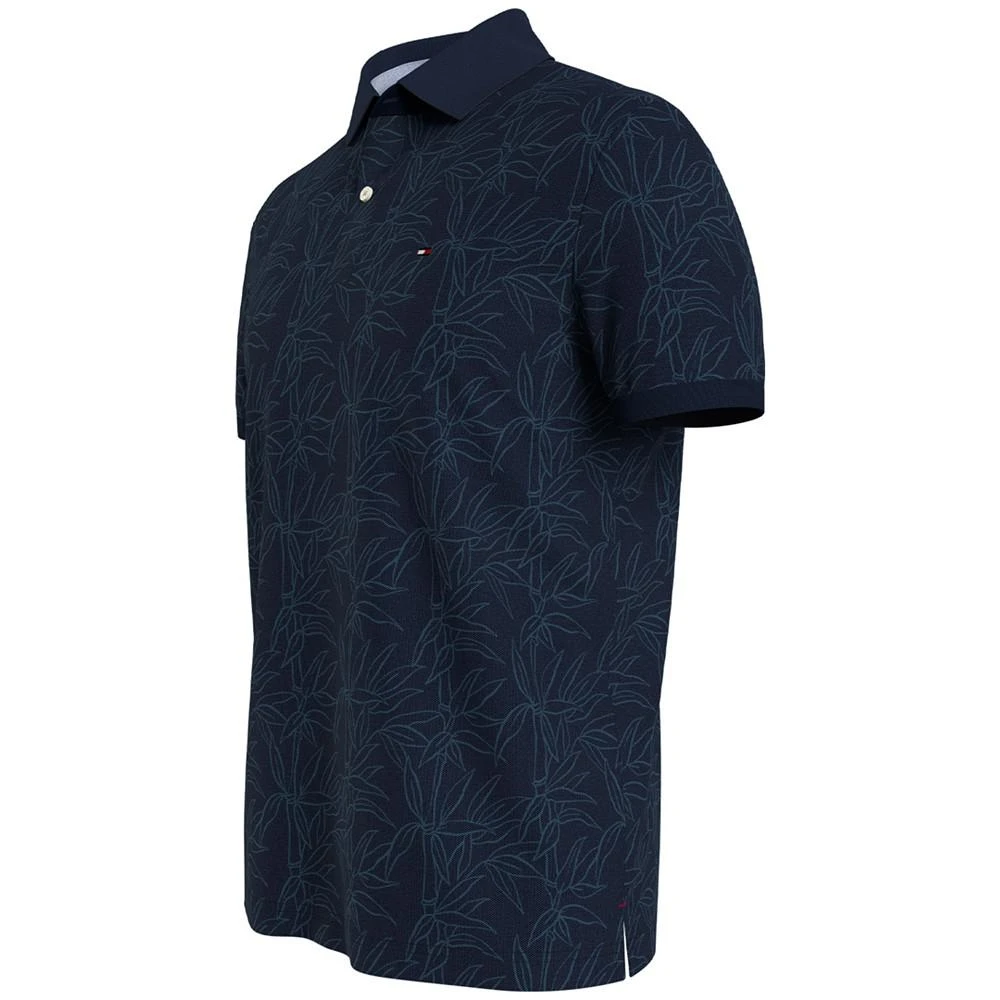 商品Tommy Hilfiger|Men's Big & Tall Sebastian Custom-Fit Printed Ivy Polo Shirt,价格¥352,第3张图片详细描述