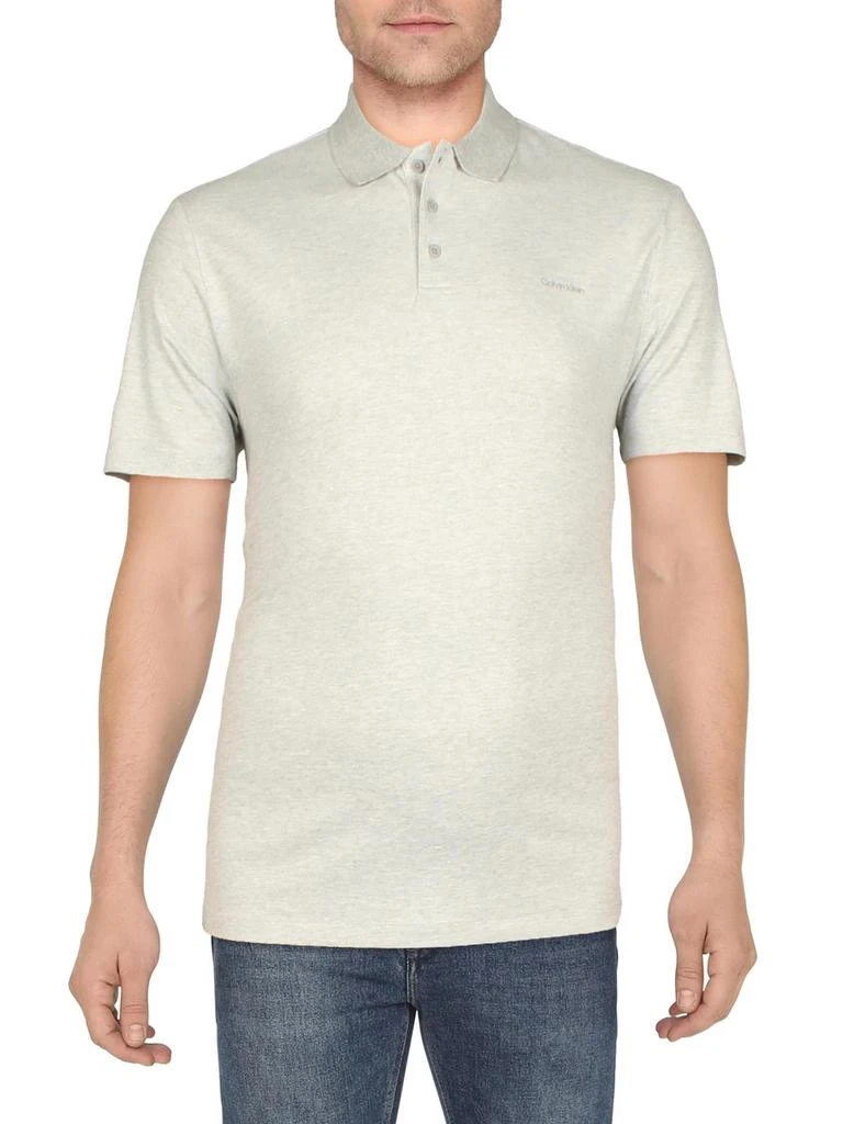 商品Calvin Klein|Mens Short Sleeve Collar Polo,价格¥323,第5张图片详细描述