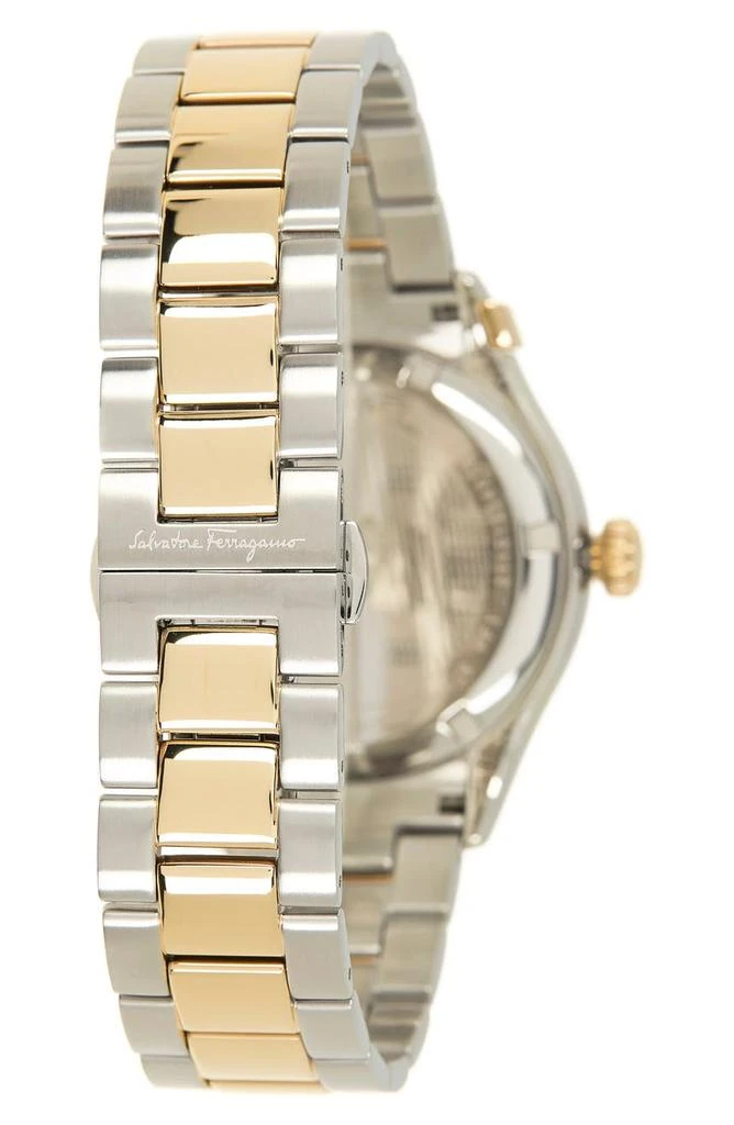 商品Salvatore Ferragamo|Men's 1898 Gold IP Stainless Steel Bracelet Watch, 44mm,价格¥4055,第2张图片详细描述