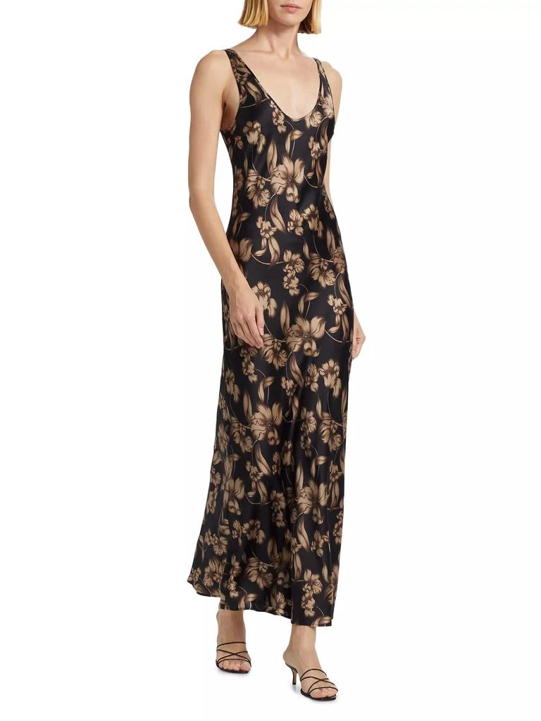 商品CAMI NYC|Clare Floral Silk Slip Gown,价格¥3482,第2张图片详细描述