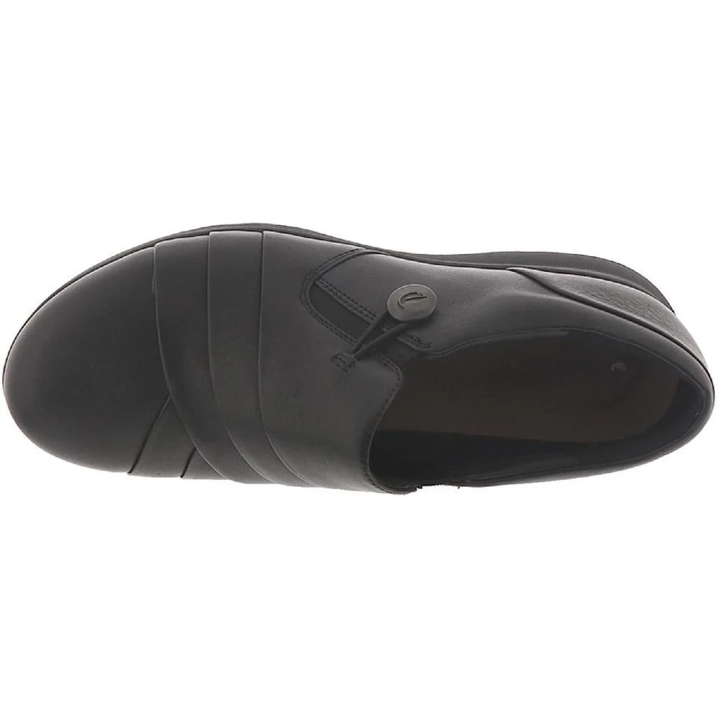 商品Clarks|Clarks Womens Un Adorn Loop Leather Slip On Flats,价格¥312,第2张图片详细描述