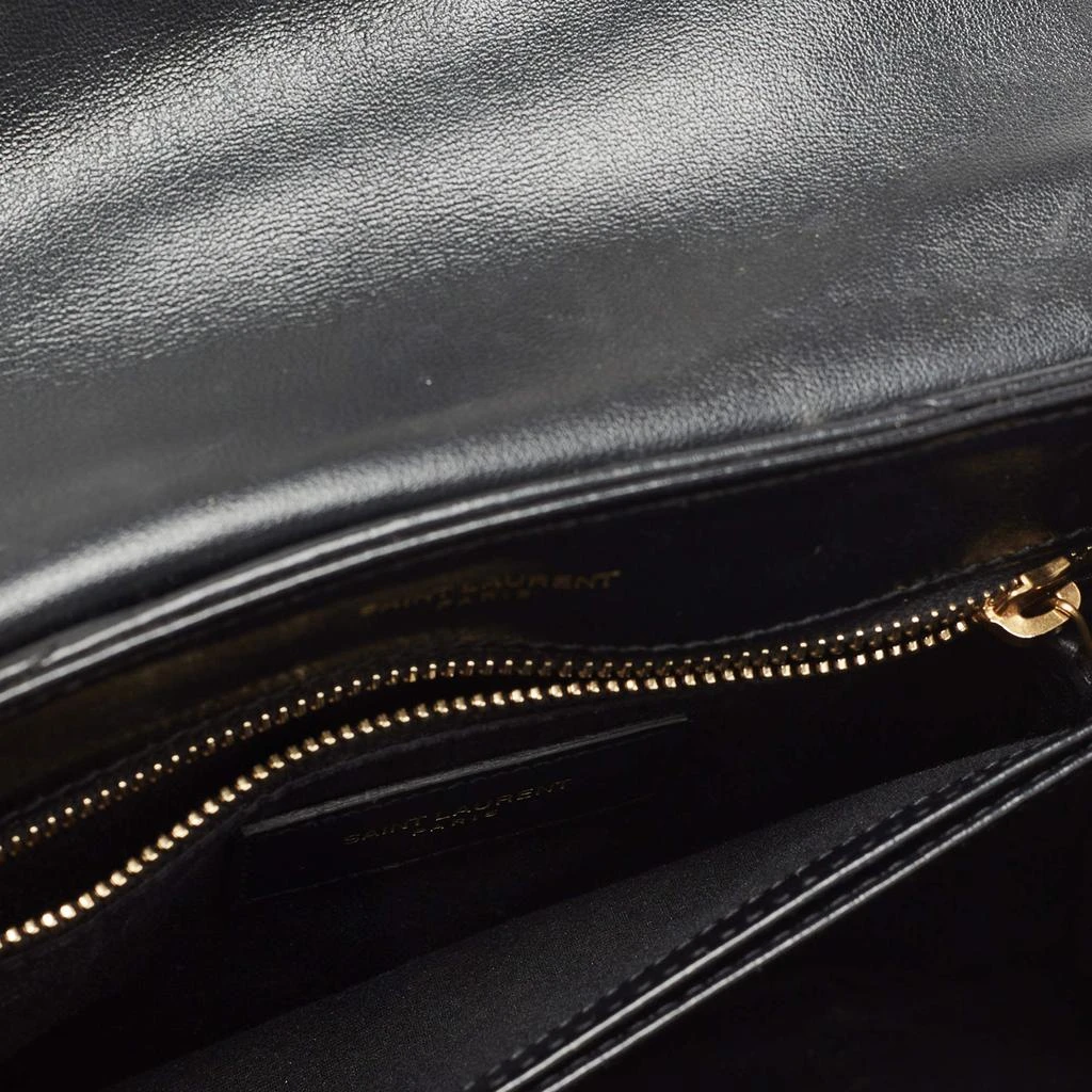 Saint Laurent Black Matelassé Leather Toy Loulou Crossbody Bag 商品