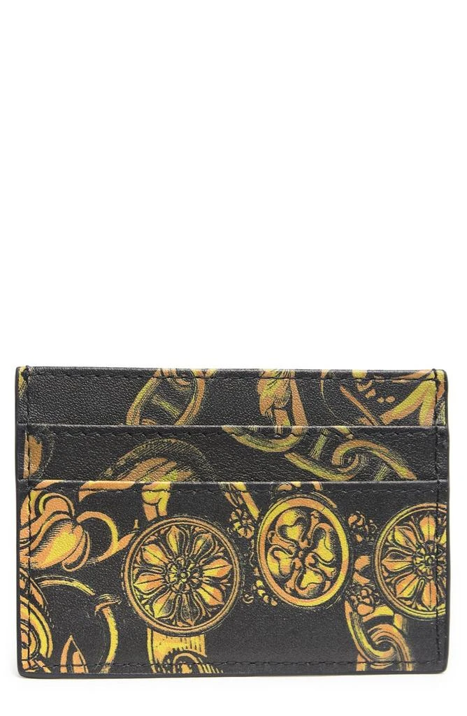 商品Versace|Faux Leather Logo Wallet,价格¥613,第2张图片详细描述
