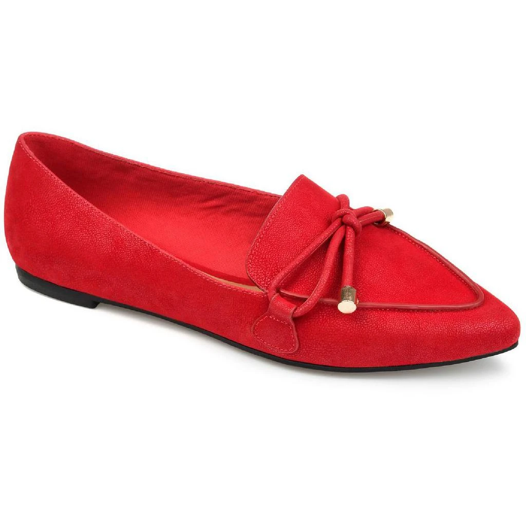 商品Journee Collection|Journee Collection Womens Muriel Faux Leather Slip On Loafers,价格¥198,第3张图片详细描述