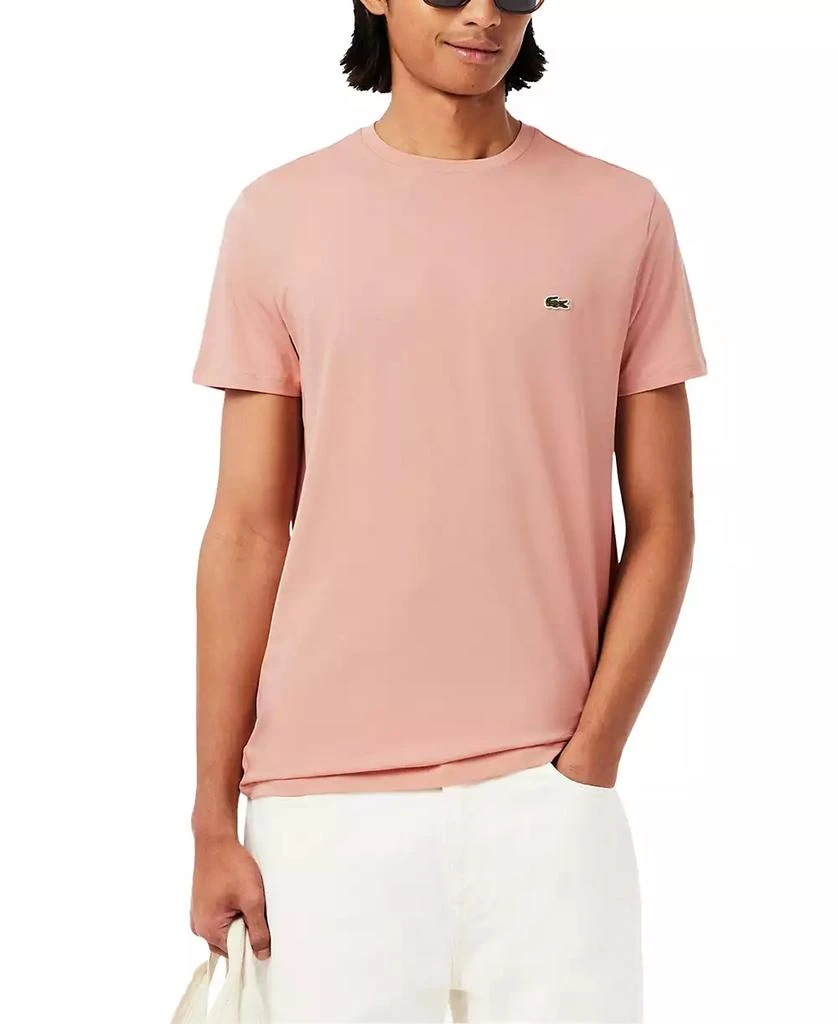 商品Lacoste|男士圆领棉质短袖,价格¥266,第1张图片