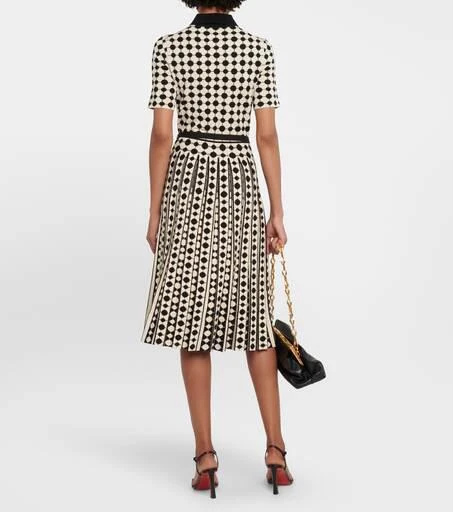 商品Tory Burch|提花中长连衣裙,价格¥7158,第3张图片详细描述