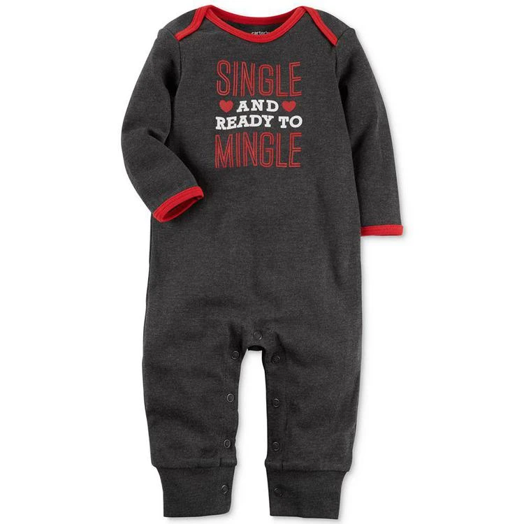 商品Carter's|Ready To Mingle Coverall, Baby Boys,价格¥43,第1张图片