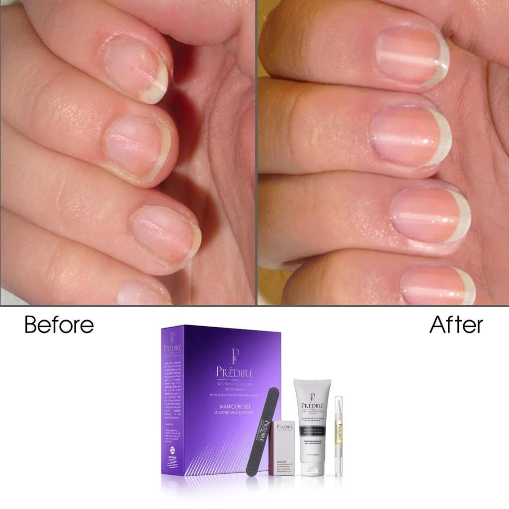 商品Predire Paris|Almond Milk and Honey 4-Piece Luxury Manicure Set,价格¥207,第2张图片详细描述
