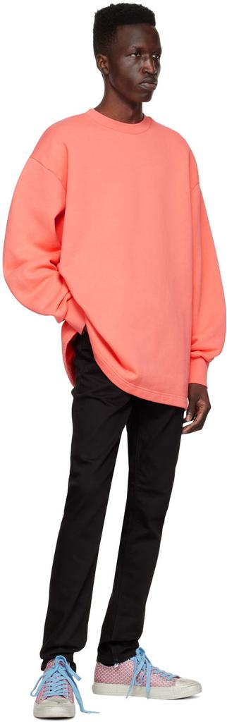 Pink Organic Cotton Sweatshirt商品第4张图片规格展示