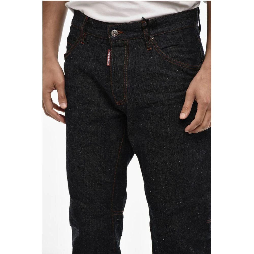 商品DSQUARED2|Dsquared² Regular Fit Jeans with Visible Men's Stictiching,价格¥3672,第2张图片详细描述