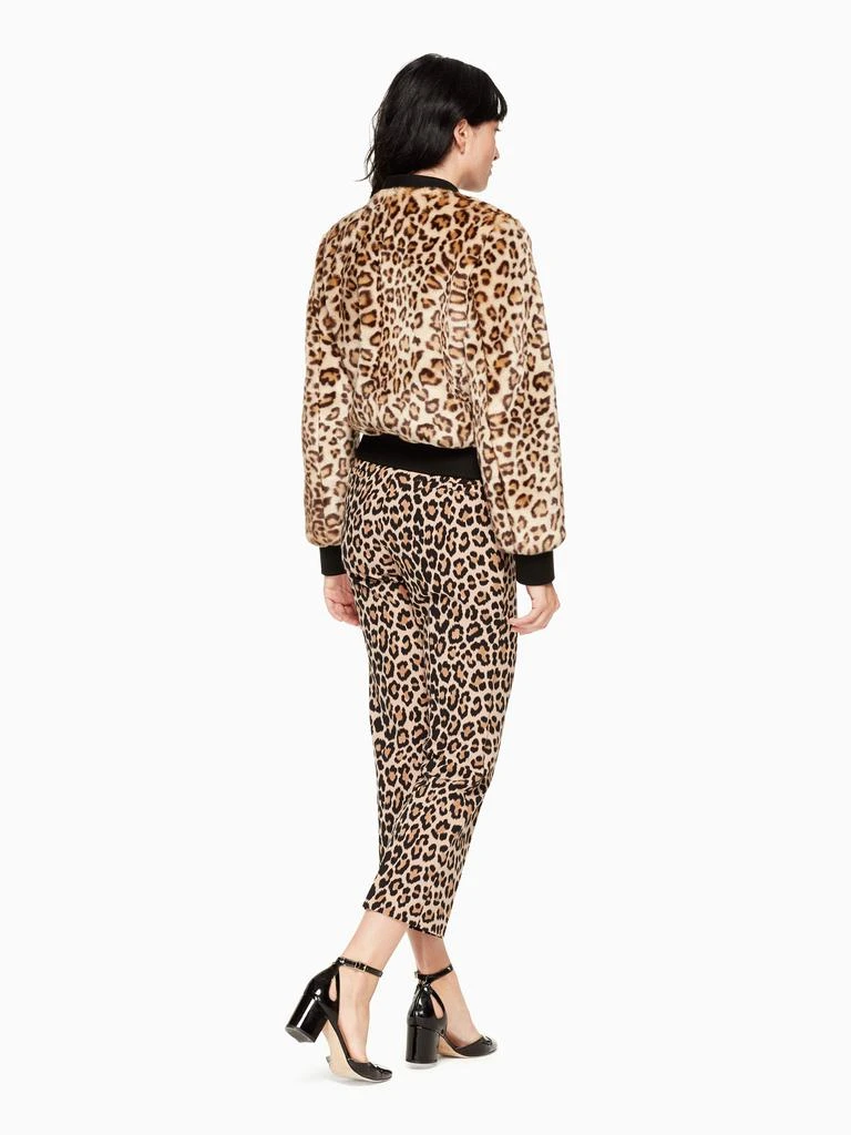 商品Kate Spade|leopard faux fur bomber,价格¥2857,第5张图片详细描述