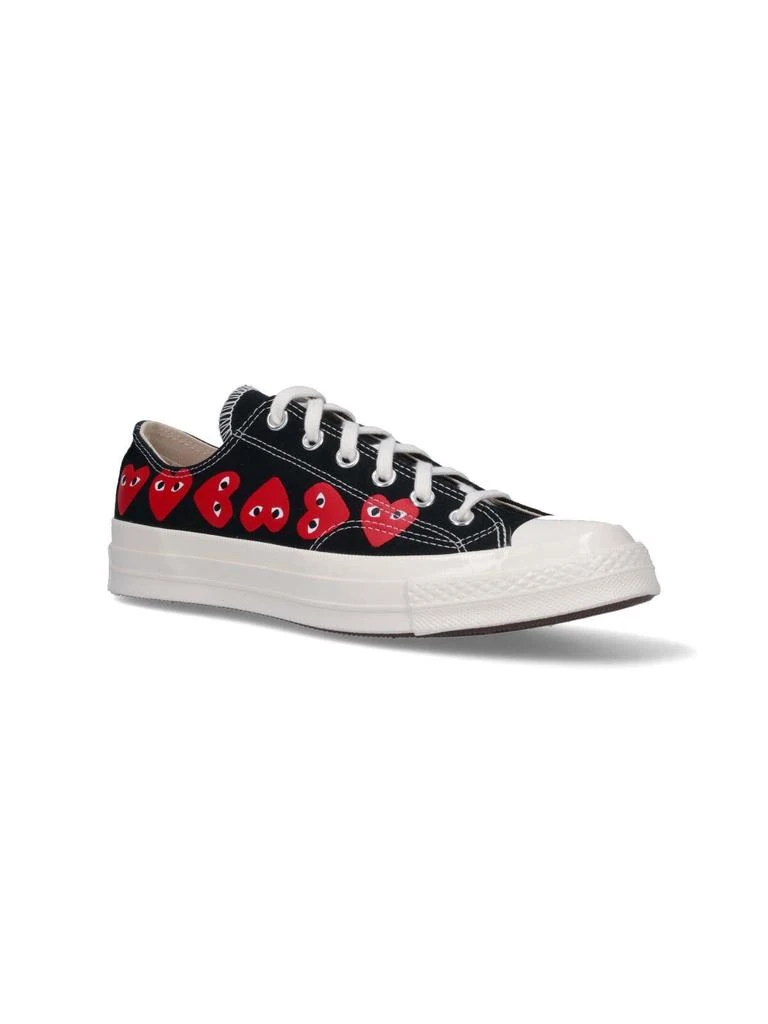 商品Comme des Garcons|Low converse Multi Heart Chuck 70 Sneakers,价格¥1179,第4张图片详细描述