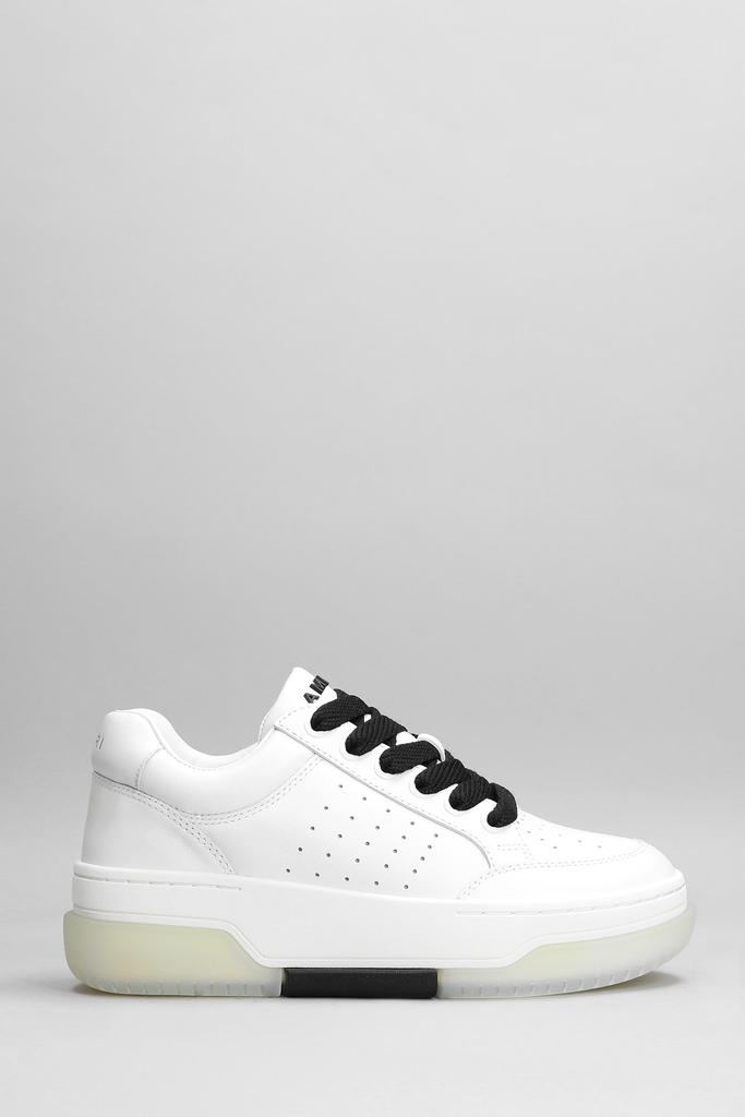 AMIRI Sneakers In White Leather商品第1张图片规格展示