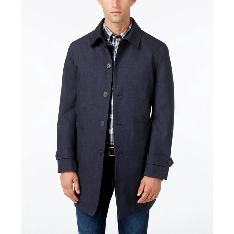 商品Tommy Hilfiger|Men's Sharkskin Raincoat,价格¥648,第1张图片