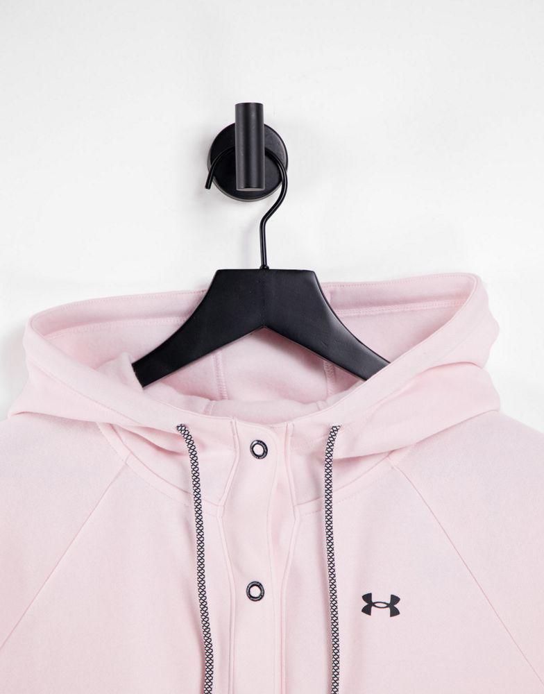 商品Under Armour|Under Armour Rival fleece hoodie in pink,价格¥331,第4张图片详细描述