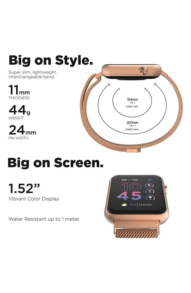 商品I TOUCH|iTouch Air 4 Smartwatch, 40mm,价格¥368,第4张图片详细描述