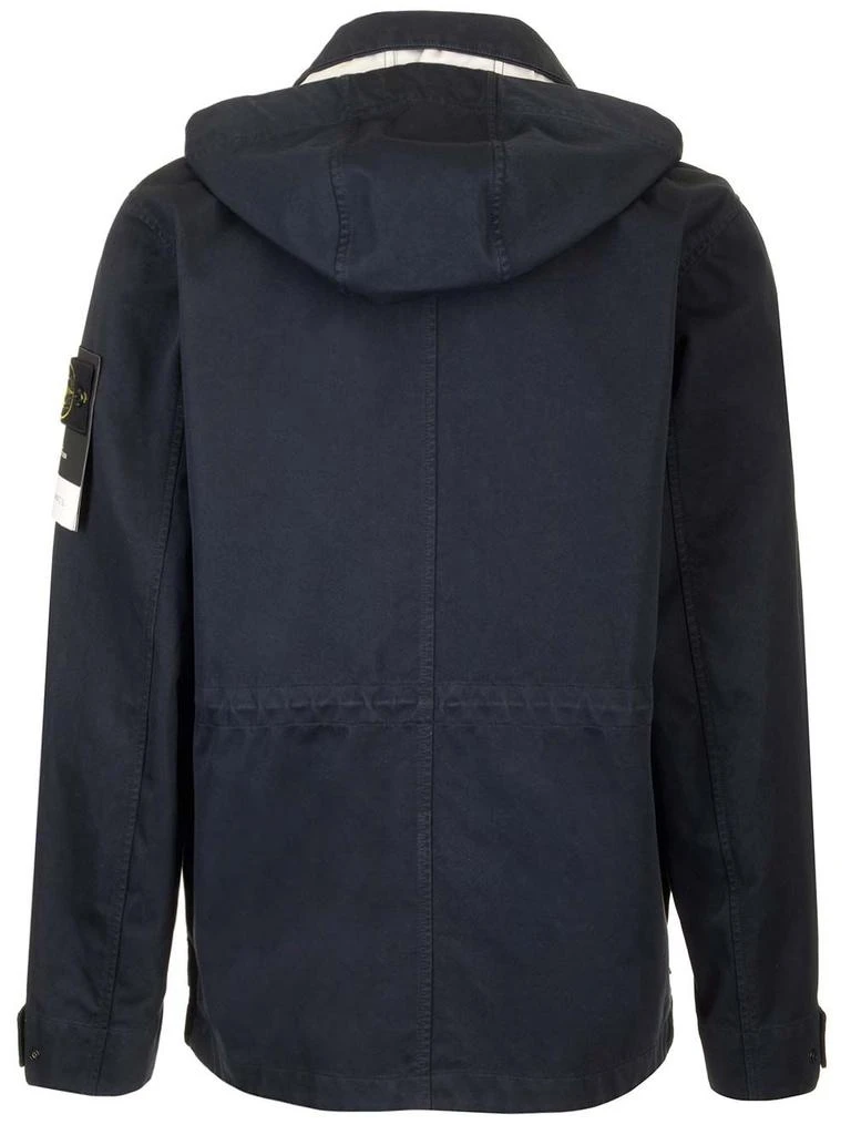 商品Stone Island|Field Jacket Jackets Blue,价格¥5333,第2张图片详细描述