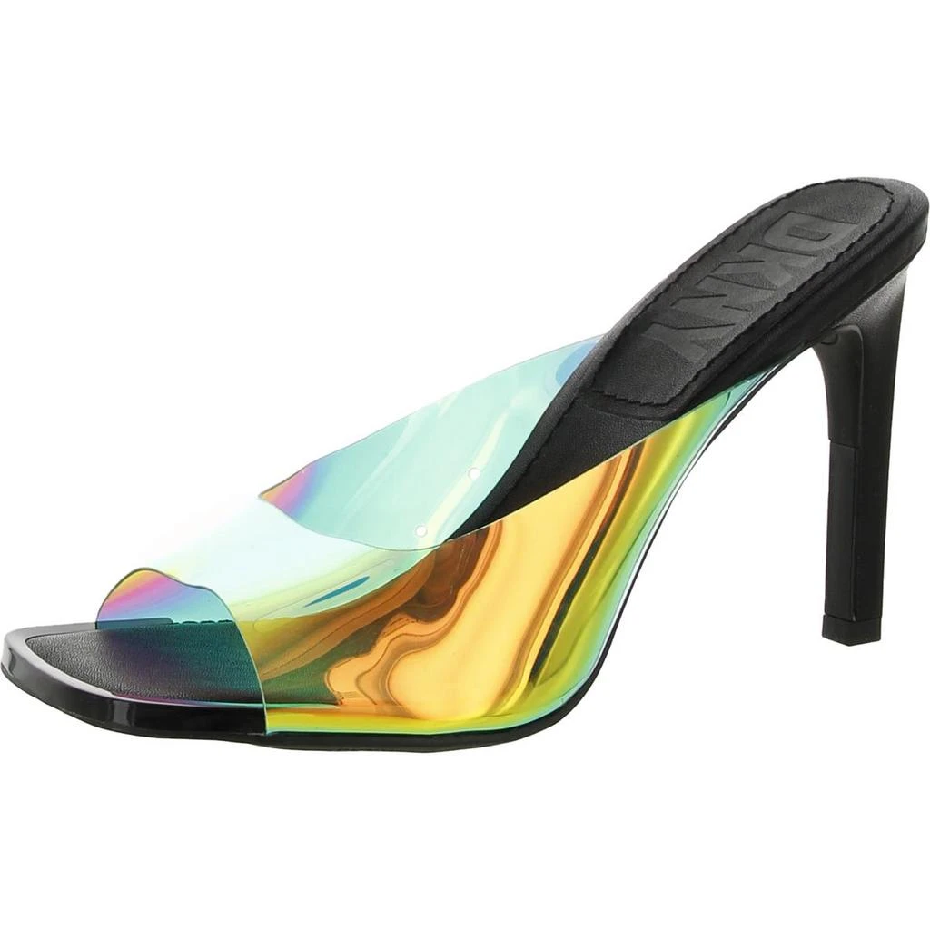 商品DKNY|DKNY Womens Anya Iridescent Slip On Mule Sandals,价格¥185,第1张图片