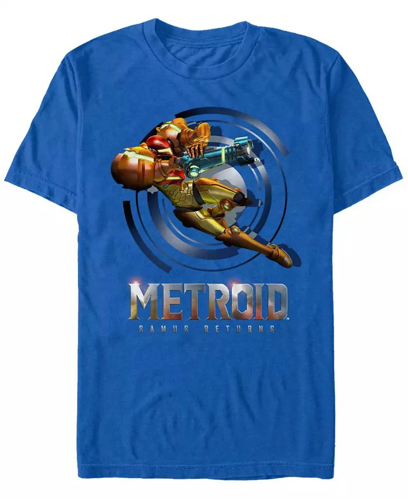 商品Nintendo|Nintendo Men's Metroid Samus Returns Short Sleeve T-Shirt,价格¥187,第1张图片