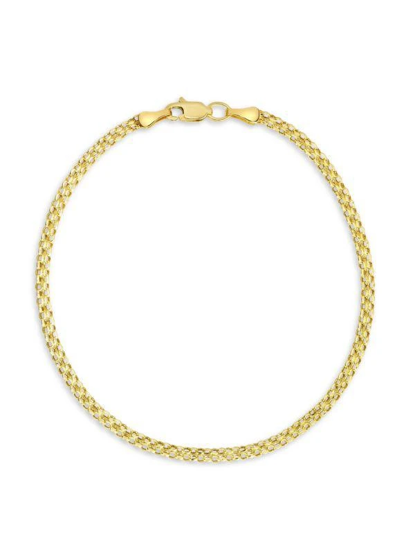 商品Saks Fifth Avenue|Build Your Own Collection 14K Yellow Gold Bismark Chain Necklace,价格¥6760,第3张图片详细描述