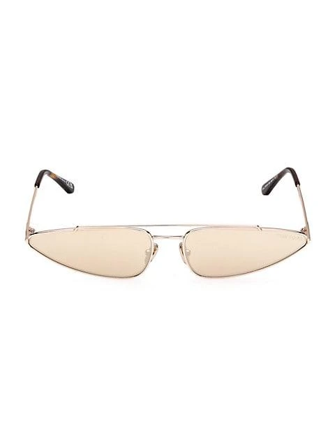 商品Tom Ford|65MM Geometric Sunglasses,价格¥3350,第1张图片