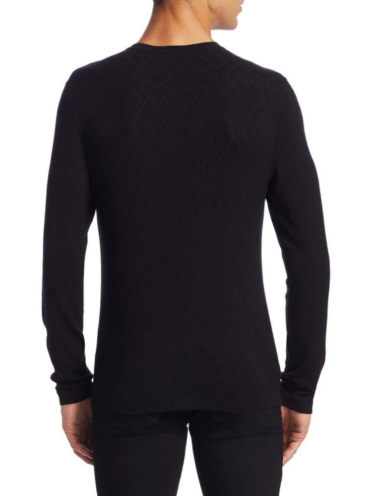 商品Armani|Allover Herringbone Sweater,价格¥782,第2张图片详细描述