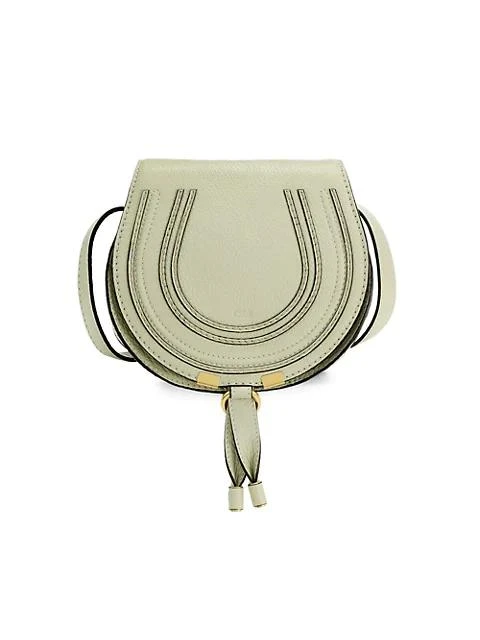 商品Chloé|Mini Marcie Leather Saddle Bag,价格¥3456,第1张图片