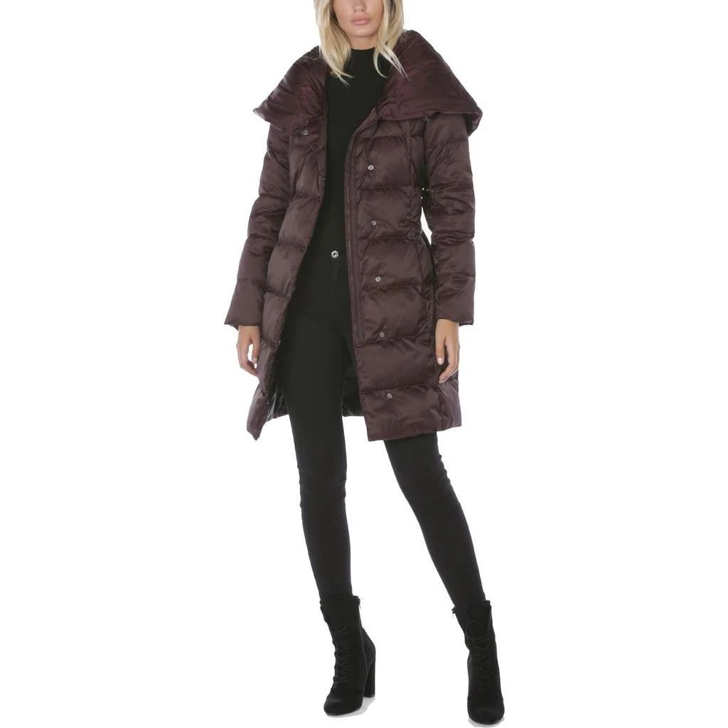 商品Tahari|Tahari Margot Women's Quilted Mid-Length Down Fill Winter Puffer Coat,价格¥378,第1张图片