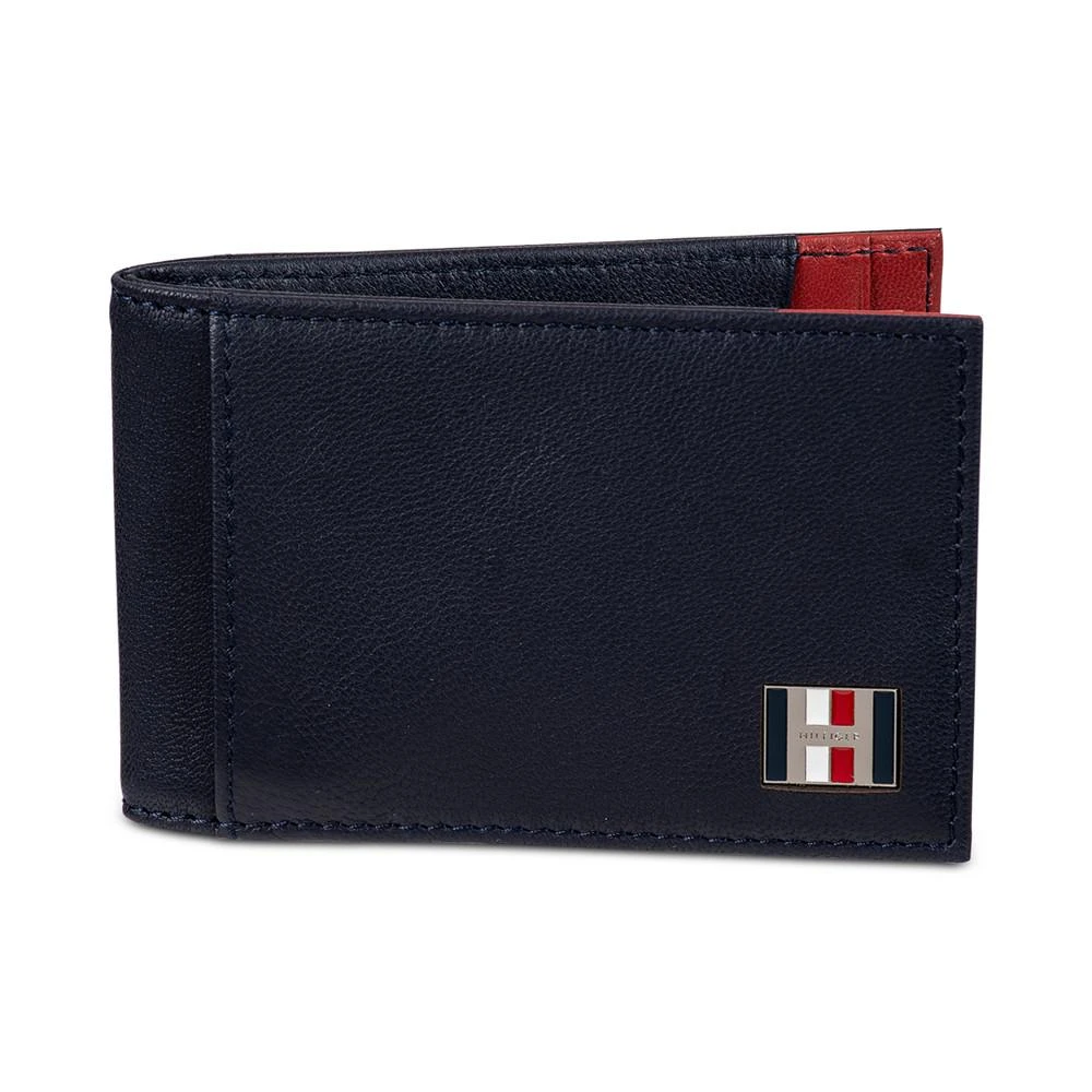 商品Tommy Hilfiger|Men's Cayne Front Pocket Wallet, Removable Money Clip,价格¥206,第1张图片