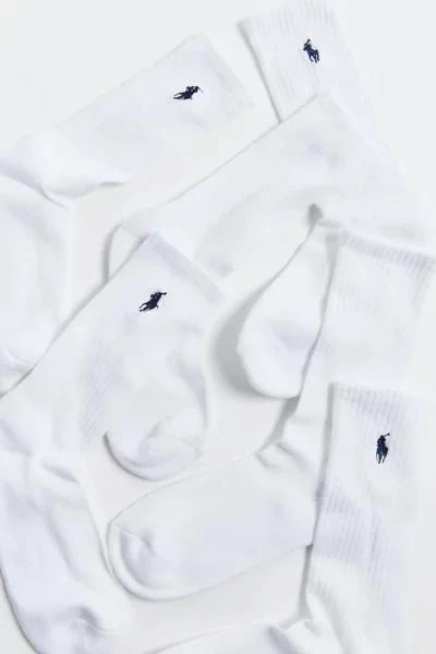 商品Ralph Lauren|Polo Ralph Lauren Cushion Crew Sock 3-Pack,价格¥114,第2张图片详细描述