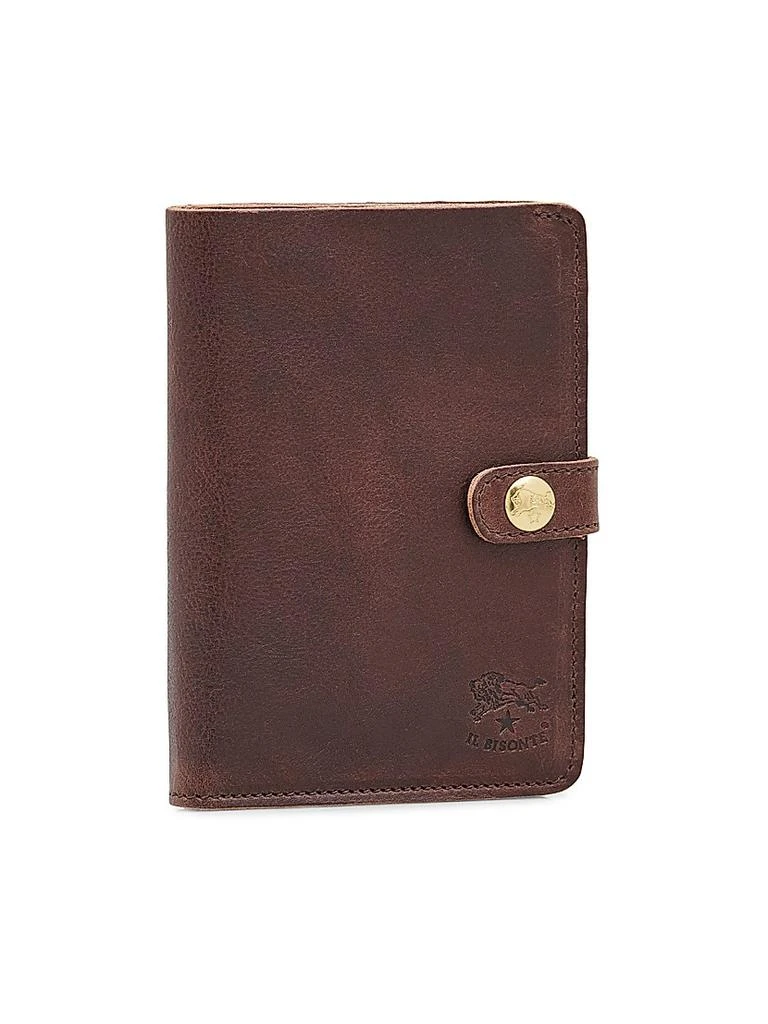 商品Il Bisonte|Medium Platino Leather Wallet,价格¥1480,第3张图片详细描述